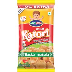Alaska Garam Katori – Alaska Masala | Tomato Flavour | Crunchy Katori Snack | ₹5 Pack